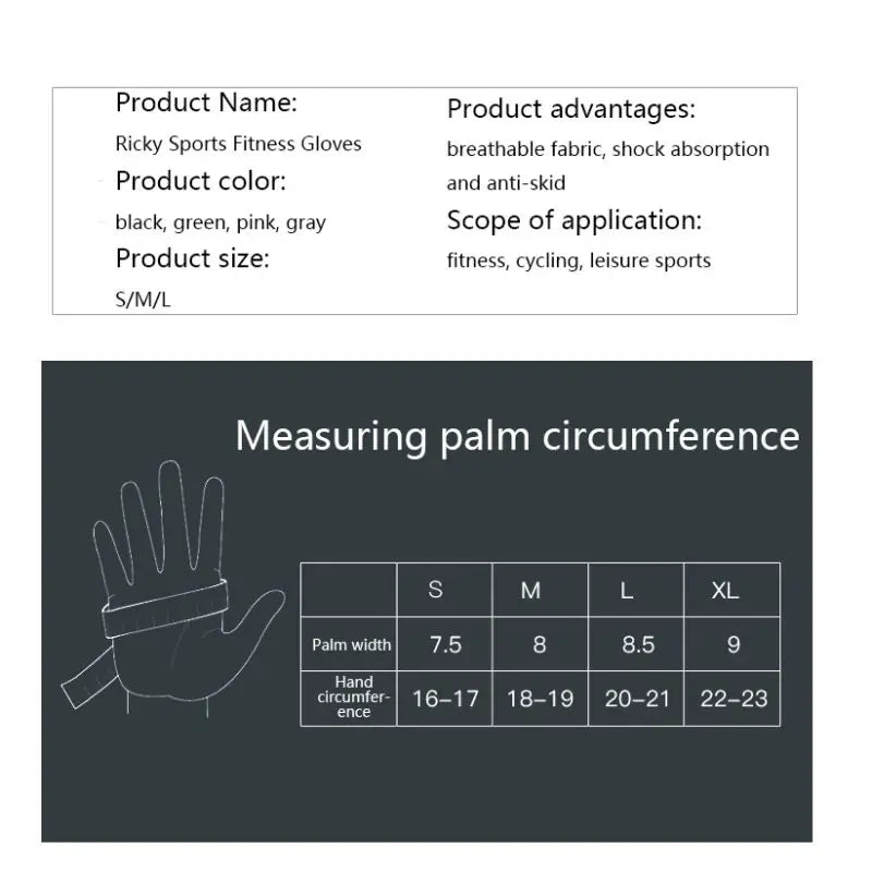 1 Pair Gym Fitness Half Finger Gloves Breathable Mesh Power Weight Lifting Women Men Workout Bodybuilding Hand Protector